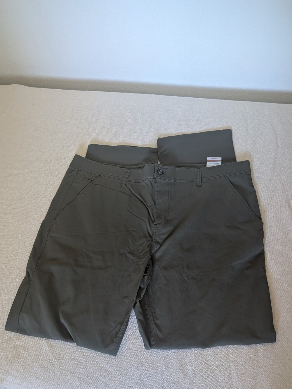 Weatherproof Green Regular Fit Pants